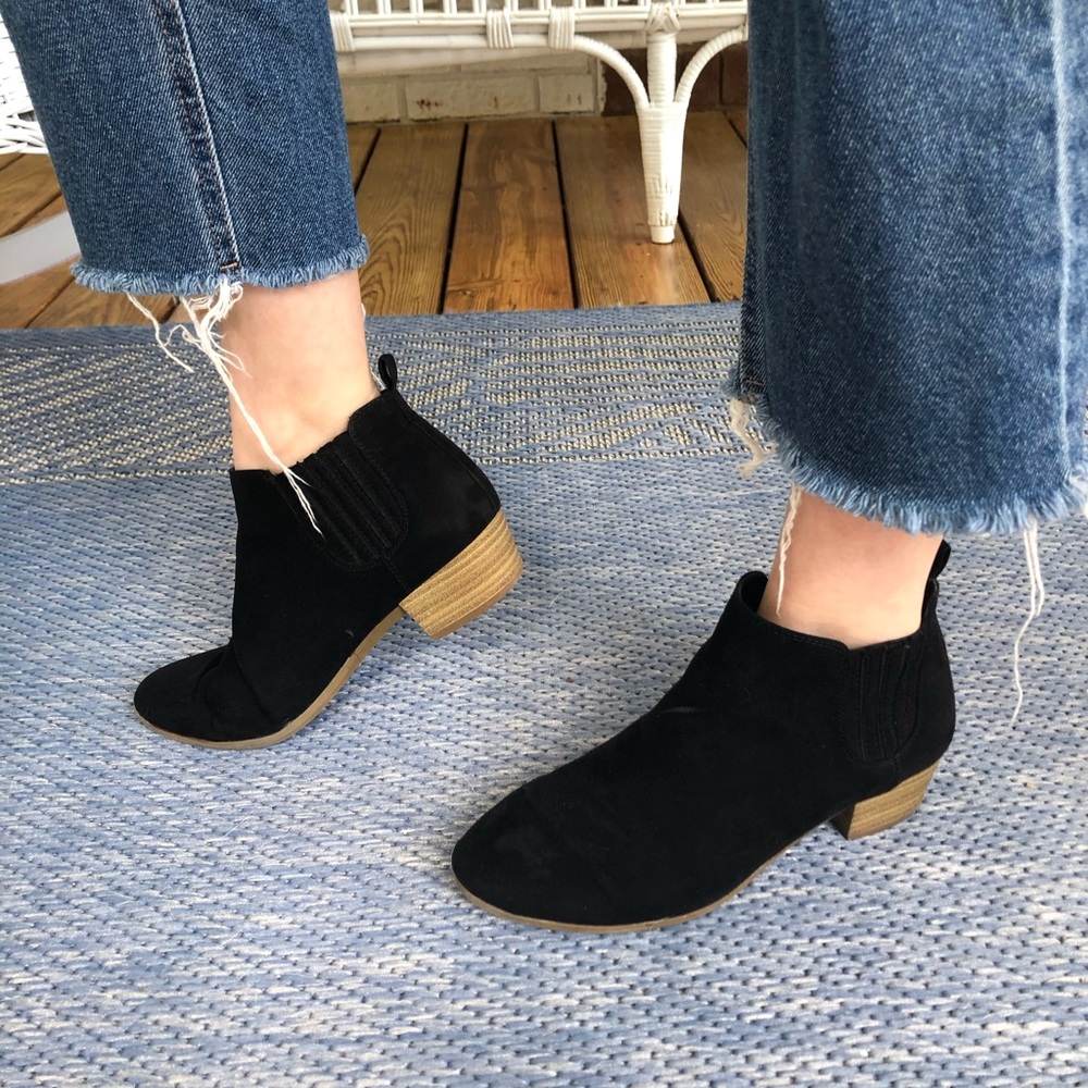 Black booties